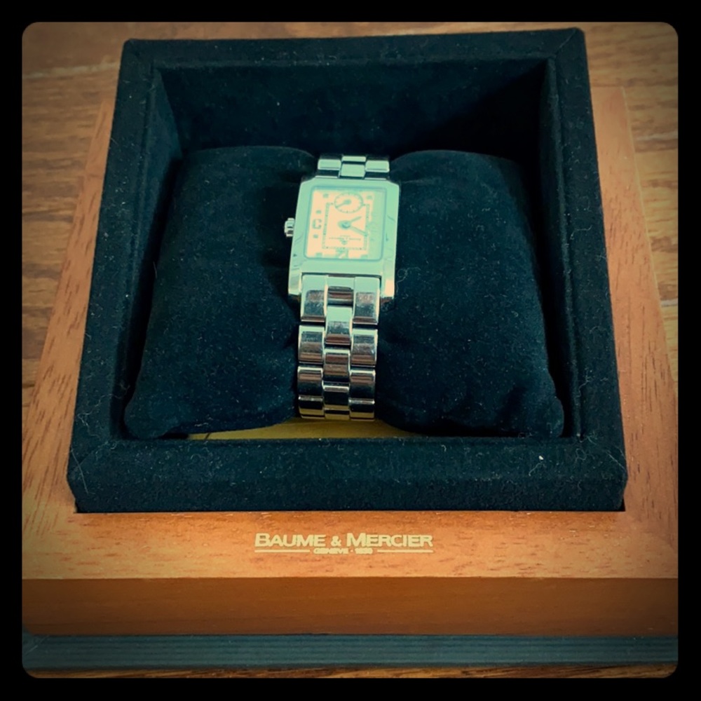 Baume & Mercier Hampton tank watch